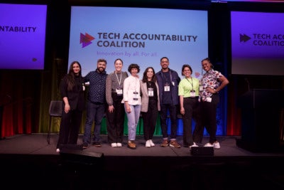 A photo of the eight people who organized the Coalition's fall convening.