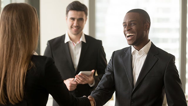 Business encounter