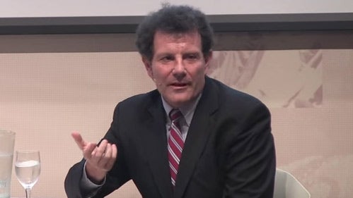 Nicholas Kristof and Hari Sreenivasan