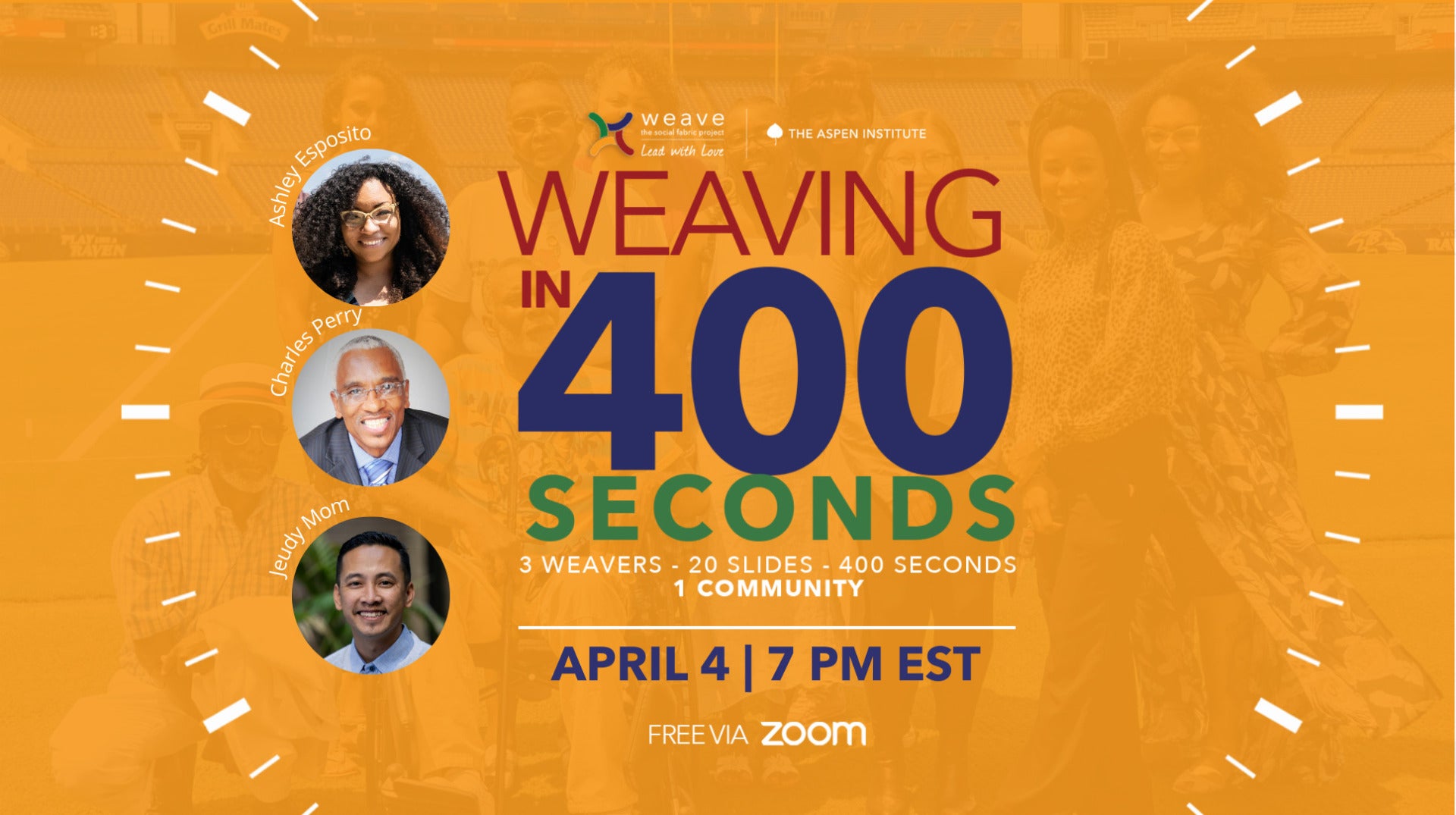 Weaving in 400 Seconds