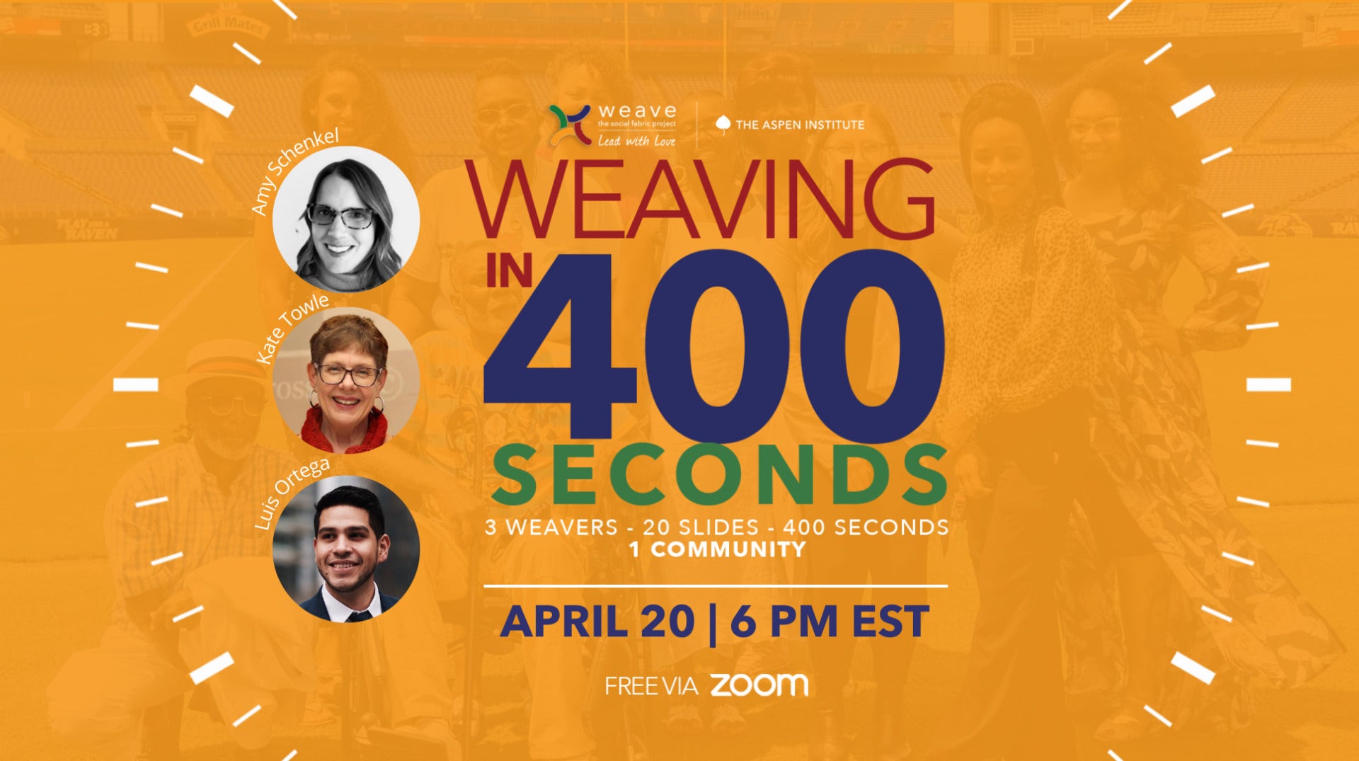 Weaving in 400 Seconds
