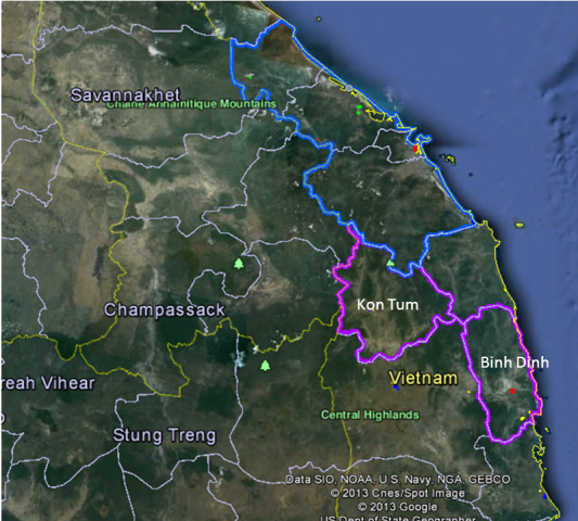 Heavily Sprayed Areas and Hot Spots